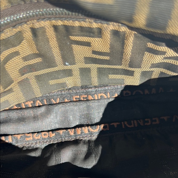 Fendi Small Tobacco Zucca with Metal FF Clasp - Picture 8 of 8